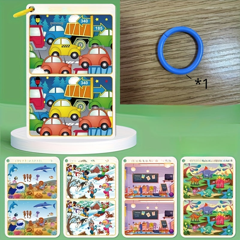Interactive Spot the Difference Painting Game - Educational Attention Training