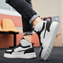 Men's High Top Skate Shoes Non Slip Soft Sole Sneakers