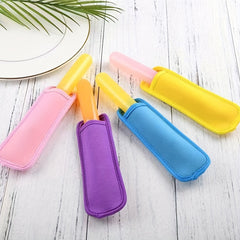 6pcs Ice Pop Sleeves Neoprene Insulator Sleeves 6 Colors