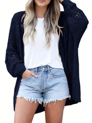 Boho Crochet Knit Cardigan Summer Sweater Beach Wear