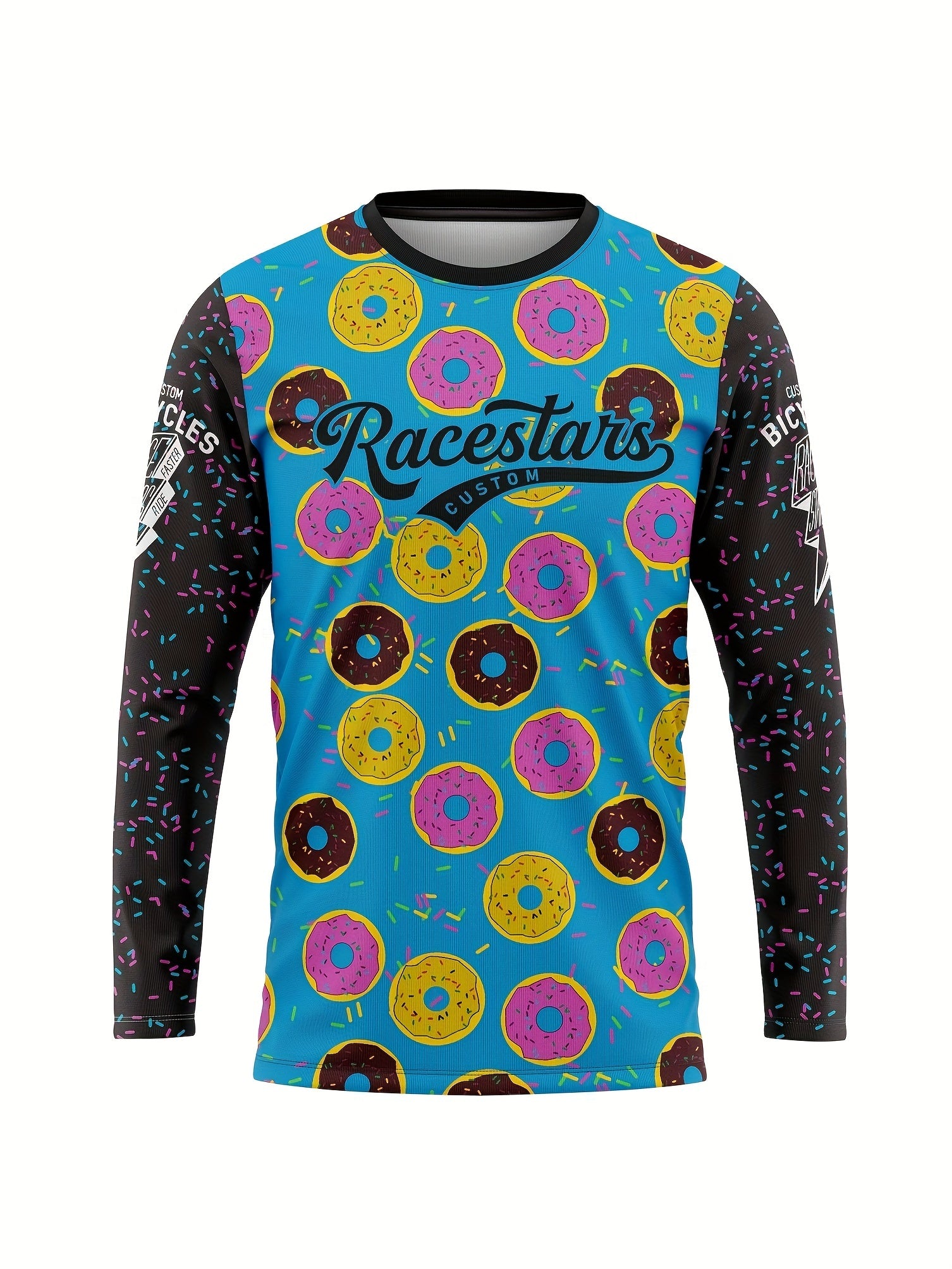 Men's Long Sleeve Motorcycle Off road T-shirt Quick Drying