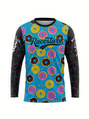 Men's Long Sleeve Motorcycle Off road T-shirt Quick Drying