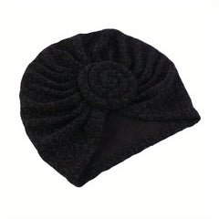 Leopard Print Turban Cap Twist Knot Bonnet Head Wrap