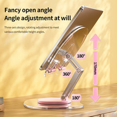 Universal Desktop Tablet Stand Swivel Adjustable Foldable