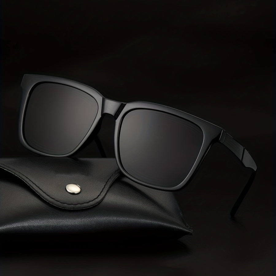 Men's Acrylic Frame Sunglasses UV Protection for Cycling Riding Fishing