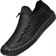 Men's Stitch Detail Loafer Shoes Non slip Slip On Shoes Men's Shoes