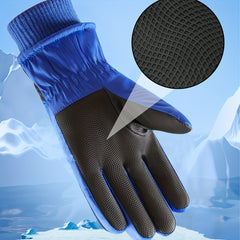 Kids Skiing Gloves Cold Weather Stay Warm Winter Outdoor Sports