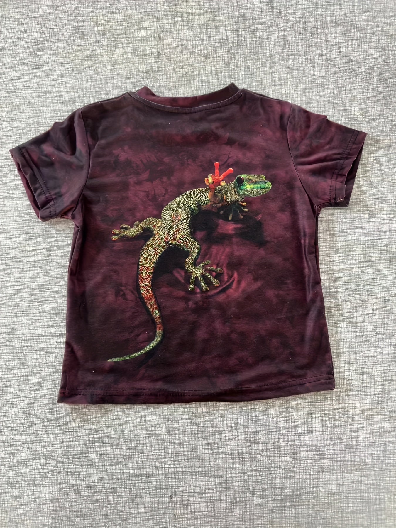 Kids Lizard Graphic 3D Print T-Shirt Hip Hop Street Wear