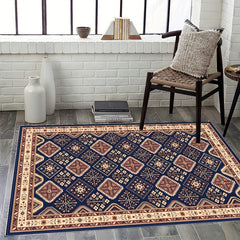 Bohemian Dark Classic Pattern Large Area Carpet Living Room Bedroom