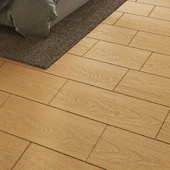 8pcs Wood PVC Floor Tiles Classic Wood Grain Wall Stickers for Home Decoration