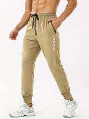 Men's Drawstring Active Stretch Breathable Trousers