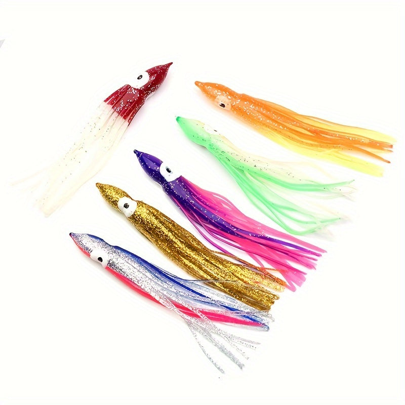 5pcs Luminous Fishing Lure Octopus Tackle