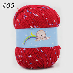 1pc Dots Yarn Crochet Yarn DIY Knitting Supplies