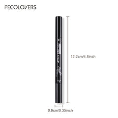 Double Head Liquid Eyeliner Pen Waterproof Eye Liner Pencil Makeup Tool