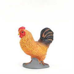 Realistic Chicken & Duck Farm Animal Models for Diorama