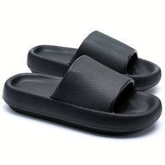 Men's Thick Soft Slides Assorted Colors Casual Cozy Slippers