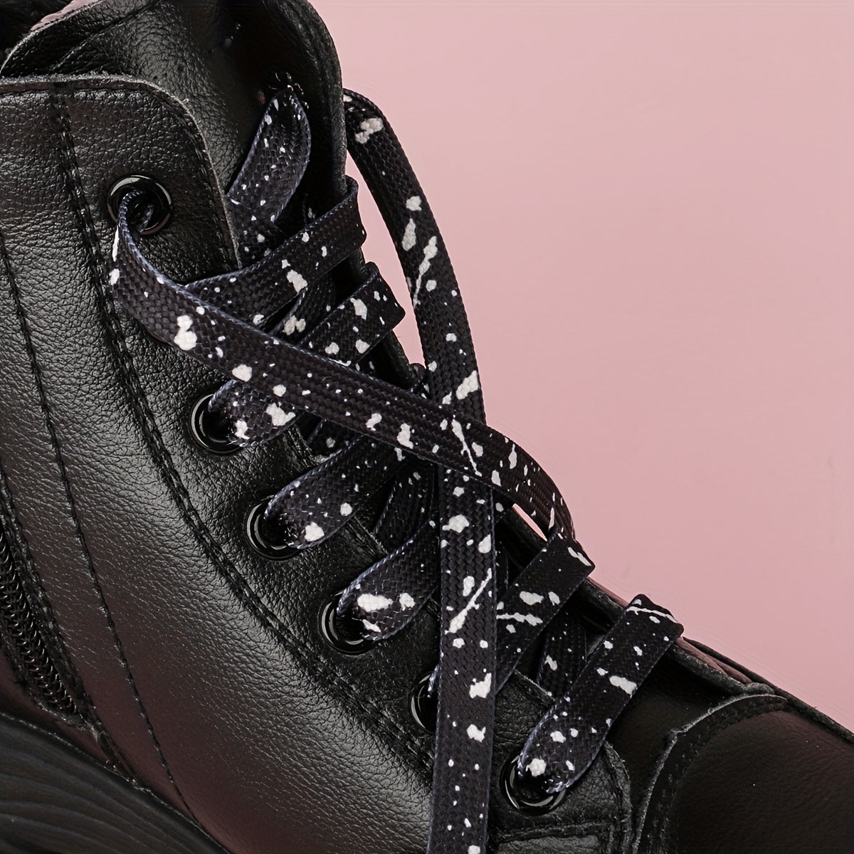 Two Tone Shoelaces & Shoes Accessories For Boots