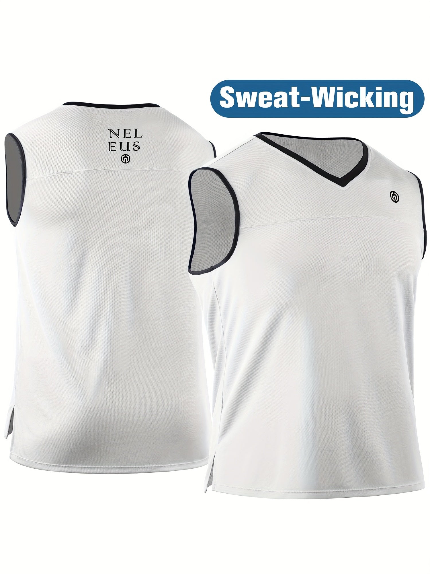 Men's Summer Sports Tank Top, Quick Dry Breathable Vest