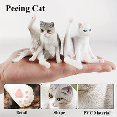 Cat Doll Toys Lift Legs Cat Doll Pet Kitten Toys Desktop Decoration