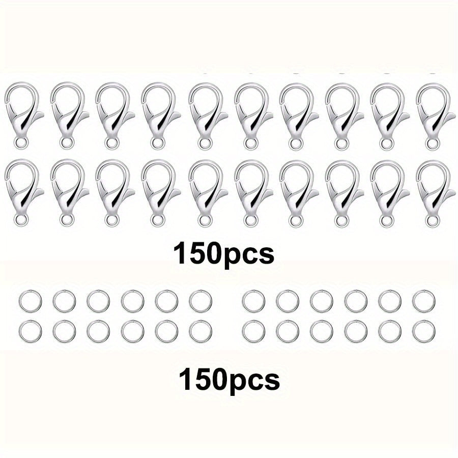 300pcs Lobster Clasps Set DIY Jewelry Accessories Small Business Supplies