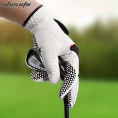 Shockproof Left Hand Golf Glove Breathable Mesh Non Slip Silicone