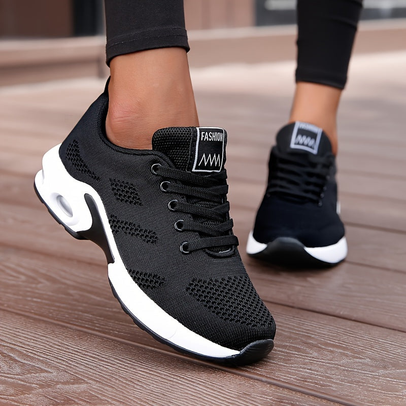 Women's Outdoor Running Shoes Air Cushion Mesh Sports Sneakers