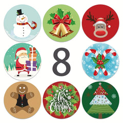 500pcs Christmas Gift Tags Stickers & Gift Cards