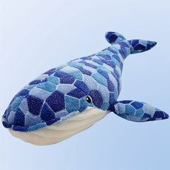 Big Whale Plush Toy Stuffed Sea Animal Soft Cartoon Decoration Gift