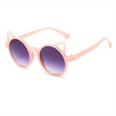 Cat Ear Sunglasses Round Candy Party Decorative Glasses Women Girls Kids