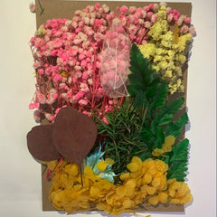 DIY Dried Flower Pack A5 Perpetual Flower Material for Photo Frame