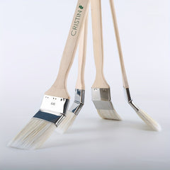 Angled Brush for Painting and Cleaning