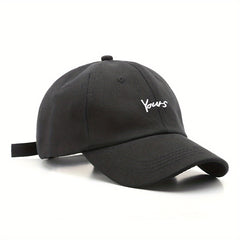 Letter Embroidery Baseball Cap Lightweight Dad Hats Adjustable Sports Sun Hats