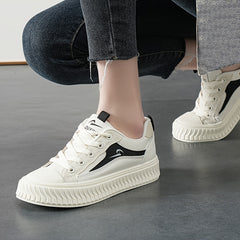 Skate Shoes Platform Lace up Walking Shoes Comfort Casual Sneakers
