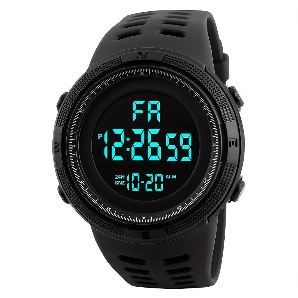 Outdoor Sports Watch Waterproof Luminous Multifunctional Large Screen