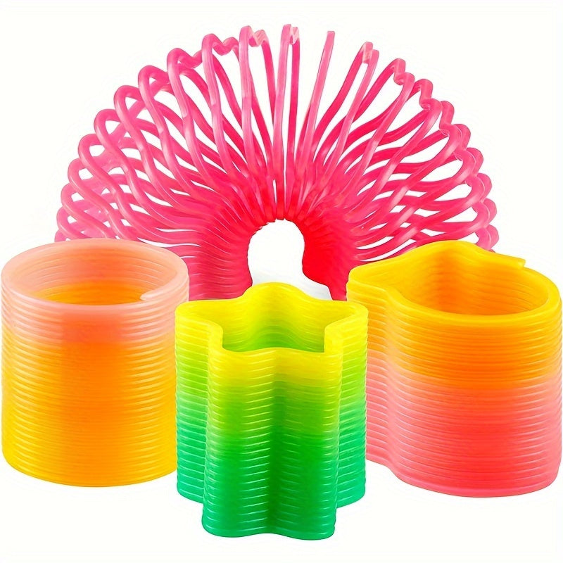Rainbow Spring Toy Assortment - Bright Colors Goody Bag Filler