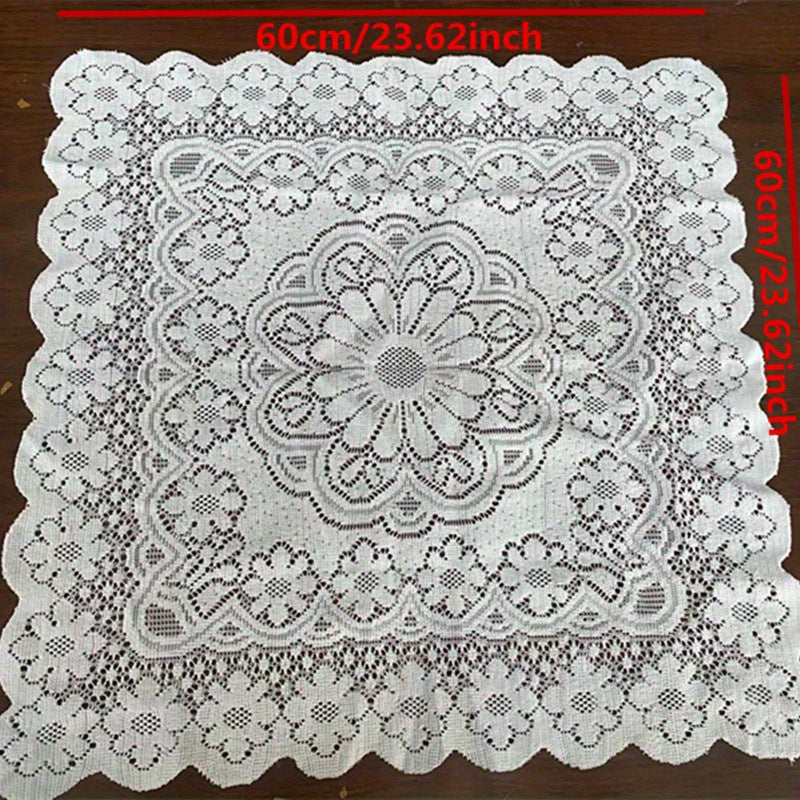 Vintage Nordic Lace Tablecloth for Table TV Cabinet Coffee Kitchen Dining