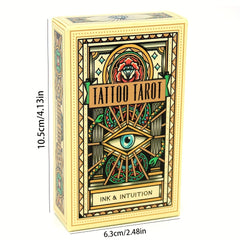 Tattoo Tarot Deck Card Game - Unlock Your Fate