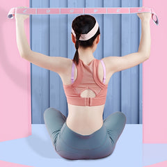 Digital Segmented Yoga Elastic Resistance Band Fitness Stretching Band