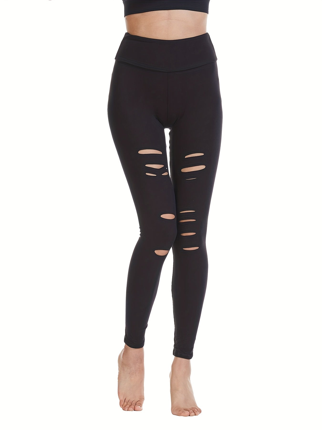 High Waist Yoga Leggings Women's Activewear
