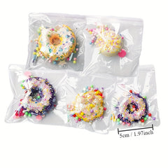 Waffle Donut Pinch Toy Soft Glue Decompression Toy
