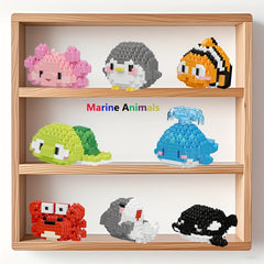 Ocean Animal Building Blocks Micro Particle Models Classroom Prizes
