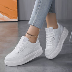 Women's Chunky Sneakers Wear Resistant Non Slip Flat Skate Shoes