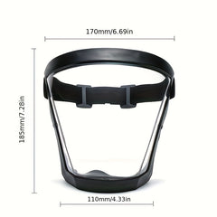 Unisex Windproof Full Face Shield Breathable Anti fog Head Cover