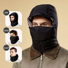 Windproof & Cold-proof Hat Double Protection Warm Hat - Winter Cycling