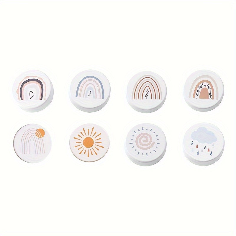 Scandi Kids Rainbow Animal Wooden Drawer Knob