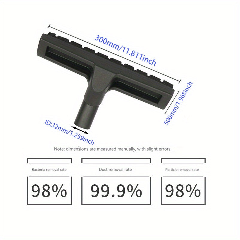Universal Vacuum Floor Brush 35mm PP Material Stable Suction