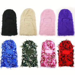 Autumn Winter Balaclava Outdoor Knitted Camouflage Hat