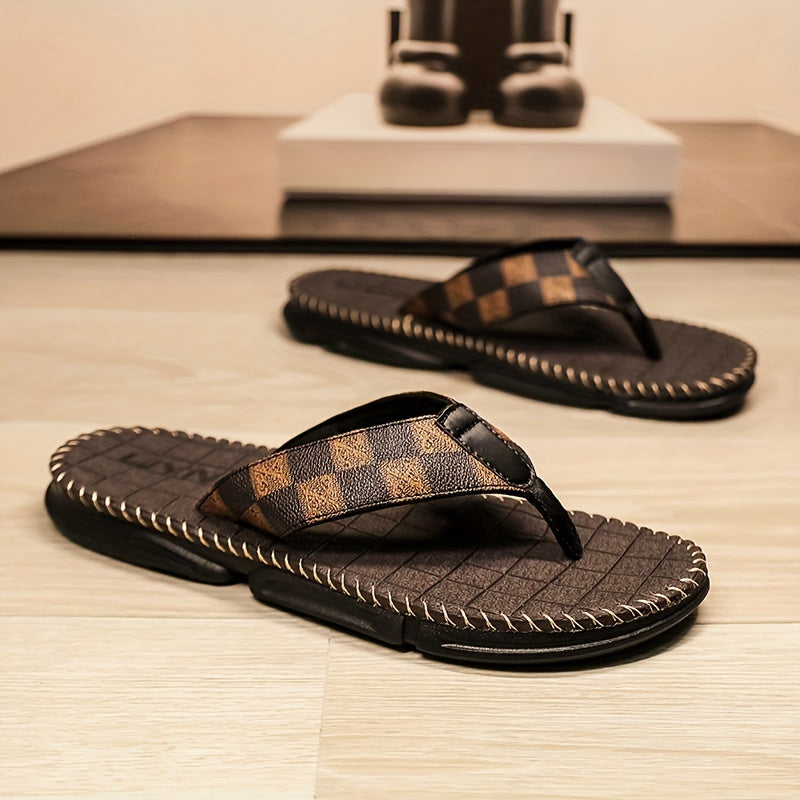 Women's Outdoor Flip Flops Summer Sandals Retro Slip-On Slippers