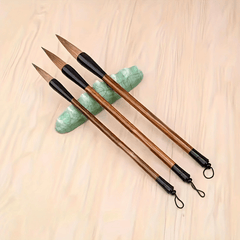 3pcs Chinese Calligraphy Brush Pen Set Art Supplies Painting Students