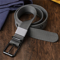 Men's Nylon Pin Buckle Jeans Belt